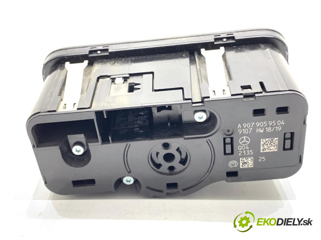 MERCEDES-BENZ eSPRINTER Skrzynia Skrzynia 2022 85 kW Electric (910.633)  Spínač svetiel A9079059504