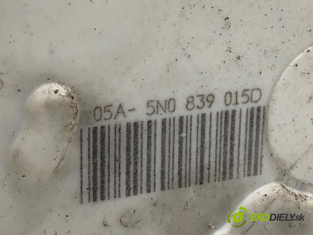 SKODA SUPERB II Kombi 2010 125 kW 2.0 TDI 1968 zámok dveře levý zadní část 5N0839015D