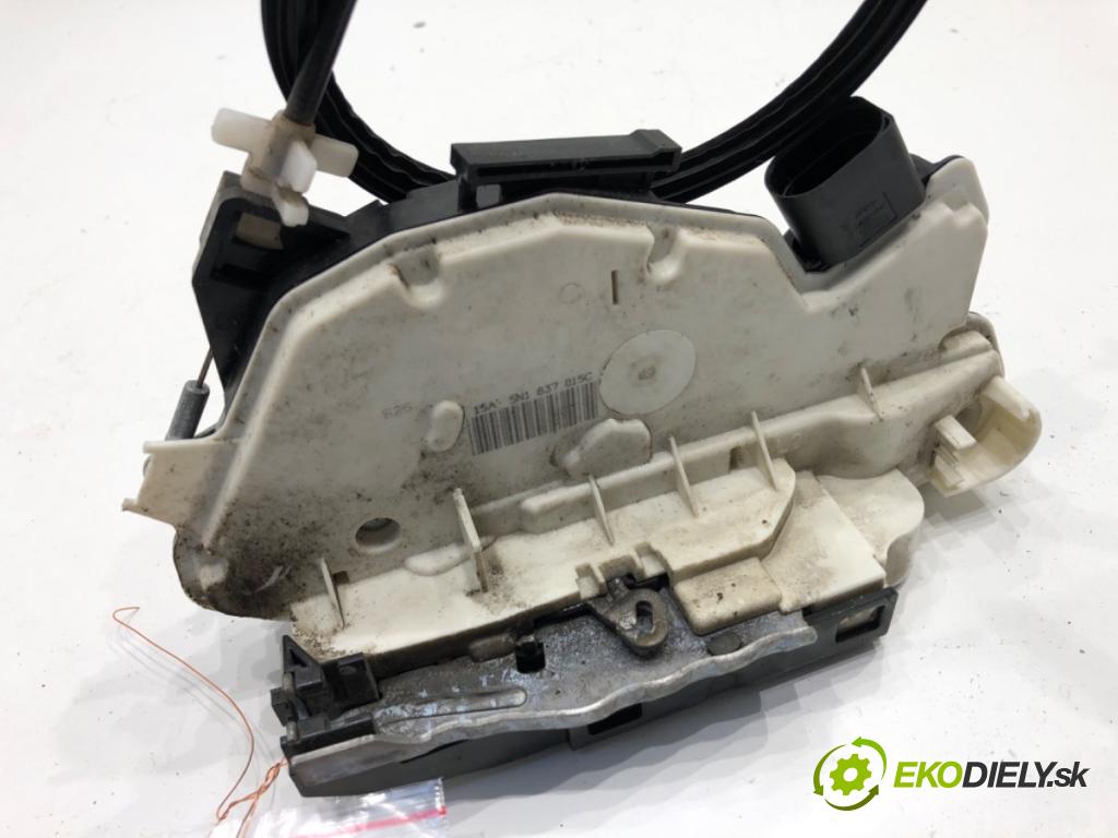 SKODA SUPERB II Kombi 2010 125 kW 2.0 TDI 1968 zámok Dvere ľavy predný 5N1837015C