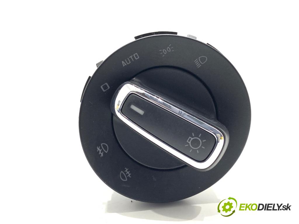 SKODA SUPERB II Kombi 2010 125 kW 2.0 TDI 1968 Spínač svetiel 3T0941431B