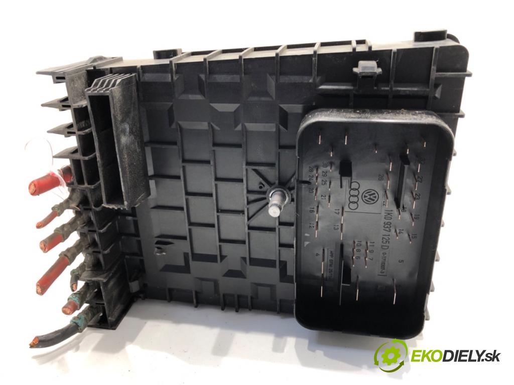 SKODA SUPERB II Kombi 2010 125 kW 2.0 TDI 1968 Skrinka poistková 1K0937118 (Poistková skrinka)