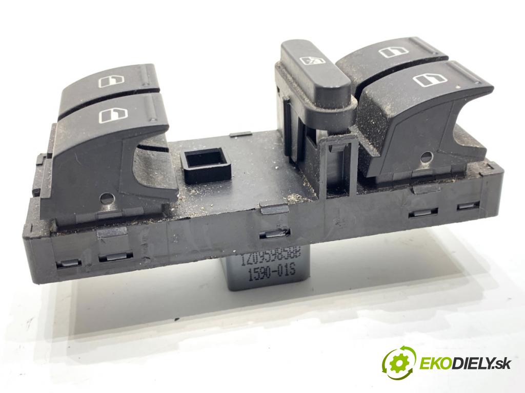 SKODA SUPERB II Kombi 2010 125 kW 2.0 TDI 1968 Prepínač okien 1Z0959858B (Prepínacie páčky pod volantom)