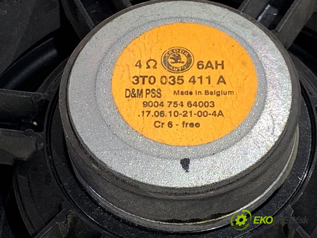 SKODA SUPERB II Kombi 2010 125 kW 2.0 TDI 1968 reproduktory 3T0035411A 3T0035411C