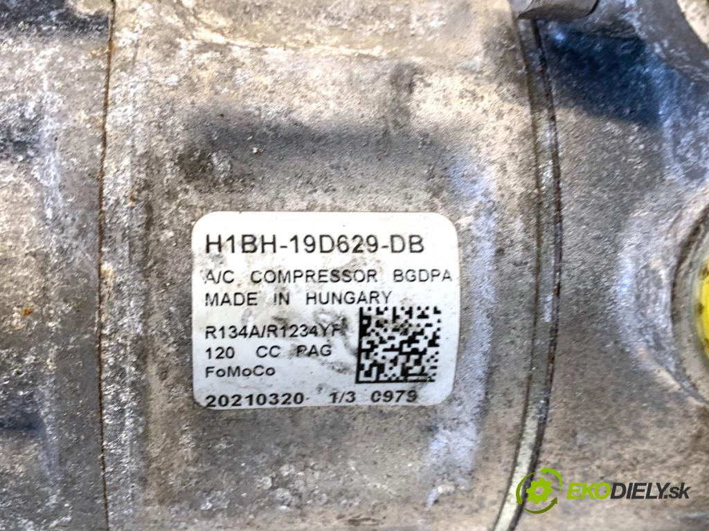 FORD FIESTA MK8 liftback 2021 55 kW 1.1 Ti-VCT 1084 kompresor klimatizace H1BH-19D629-DB (Kompresor klimatizace)
