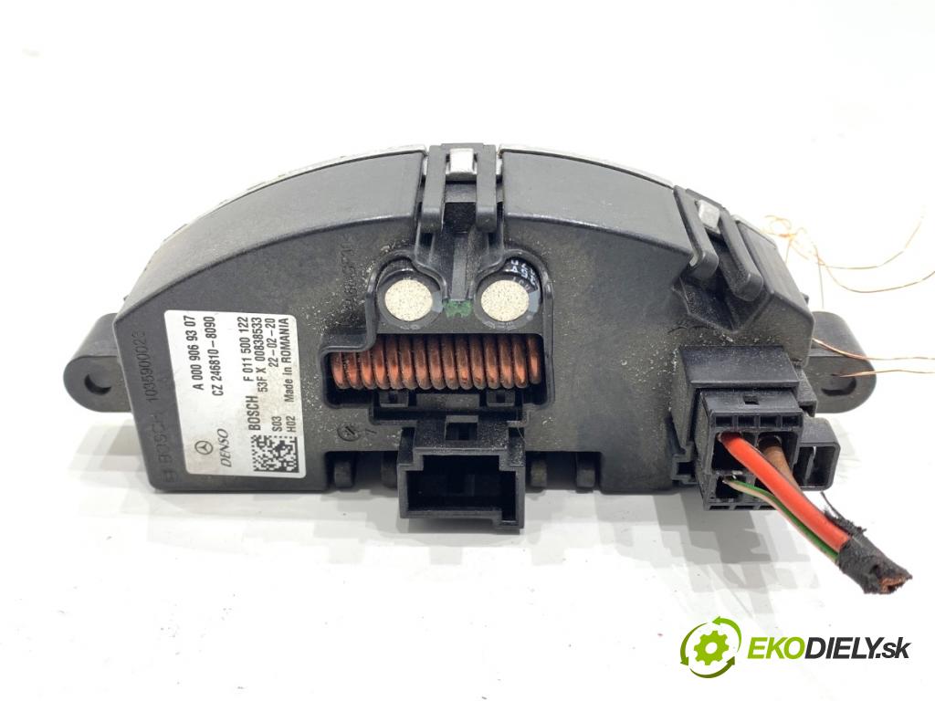 MERCEDES-BENZ eSPRINTER Skrzynia Skrzynia 2022 85 kW Electric (910.633)  Odpor, rezistor kúrenia vzduchu A0009069307 (Odpor (rezistor) kúrenia)