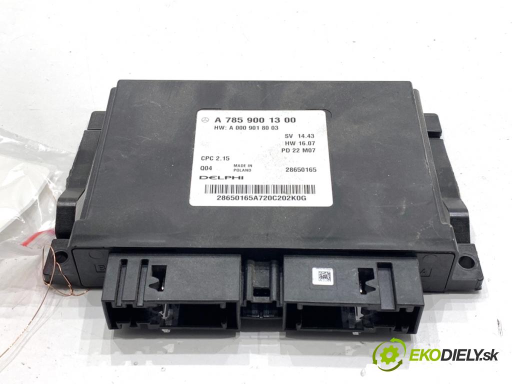 MERCEDES-BENZ eSPRINTER Skrzynia Skrzynia 2022 85 kW Electric (910.633)  Riadiaca jednotka prevodovky A7859001300 (Riadiaca jednotka prevodovky)