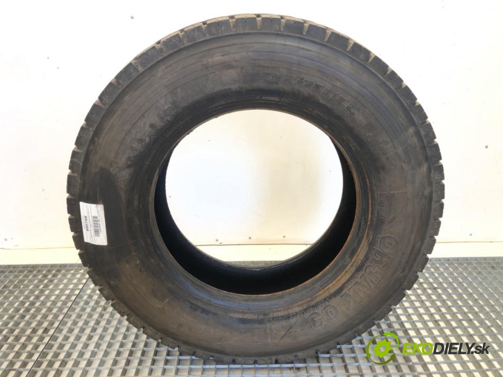 MERCEDES-BENZ ATEGO 2 Platforma / podwozie 2005 112115 kW 1215, 1215 L, 1216, 1216 L 112115 kW [152156 KM] olej napędowy 2004 - 2022 4249 PNEUMATIKY: 19,5 265/70 
