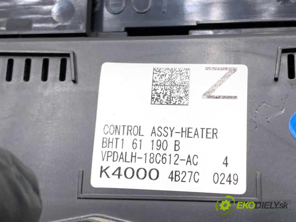 MAZDA 3 BM liftback 2014 88 kW 2.0 1998 Panel ovládania kúrenia BHT161190B (Prepínacie páčky pod volantom)