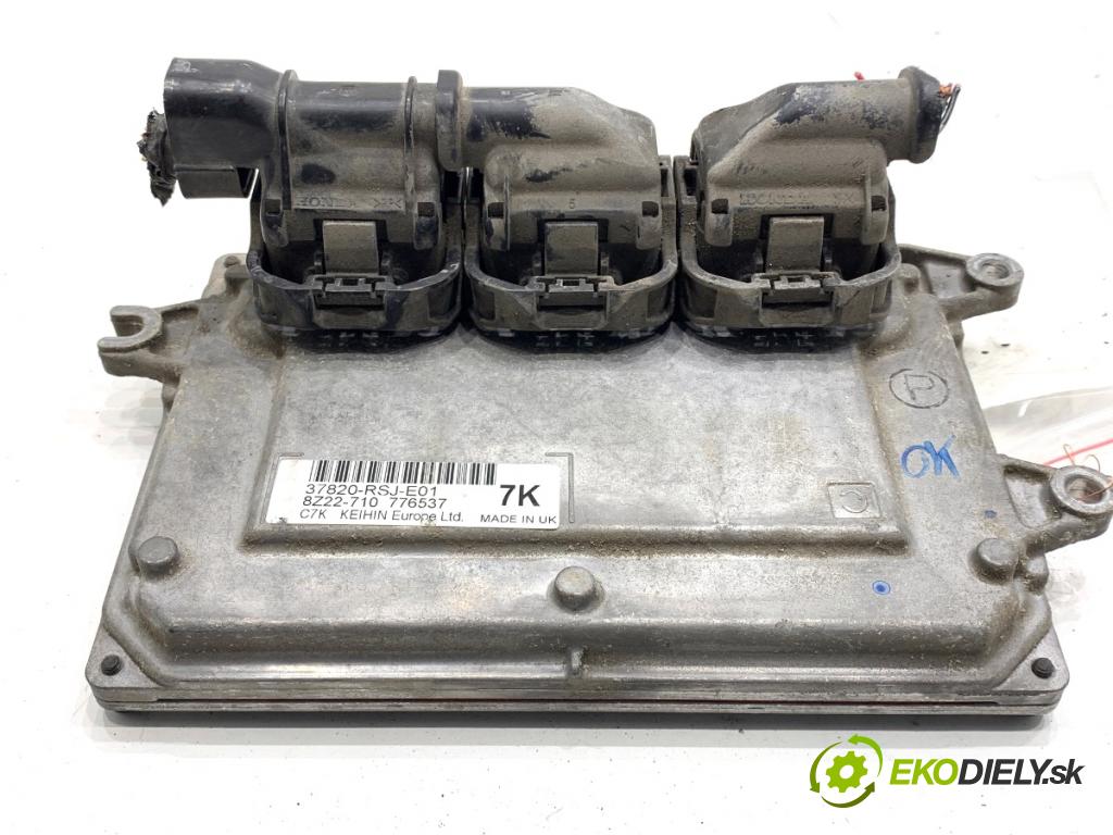 HONDA CIVIC VIII liftback 2009 73 kW 1.4 (FK1, FN4) 1339 řídící jednotka motora 37820-RSJ-E01 (Řídicí jednotka)