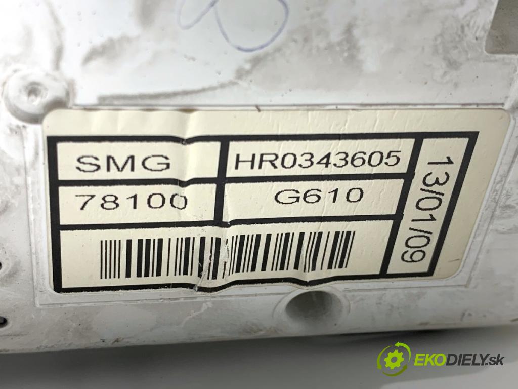 HONDA CIVIC VIII liftback 2009 73 kW 1.4 (FK1, FN4) 1339 Prístrojovka HR0343605 (Prístrojová doska)