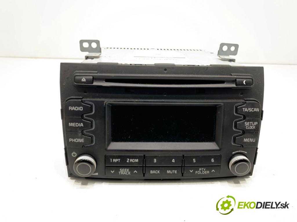 KIA SPORTAGE III SUV 2011 85 kW 1.7 CRDi 1685 RADIO 96150-3U010WK (Audio zariadenie)