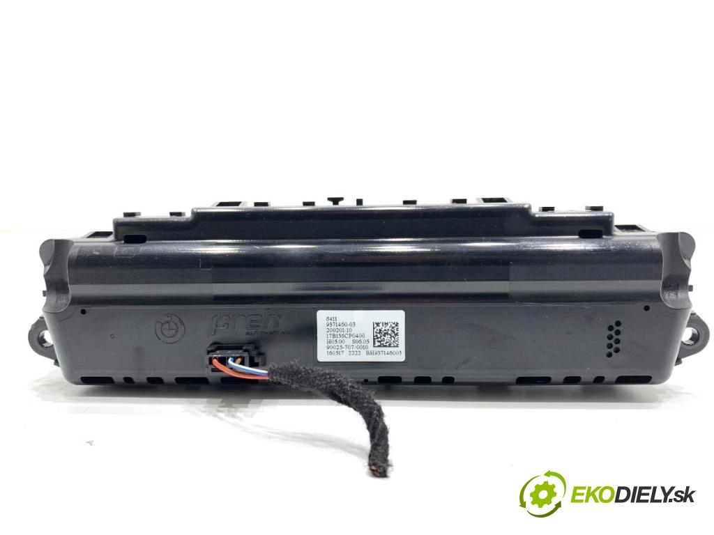 BMW F48 SUV 2017 110 kW sDrive 18 d 1995 Panel ovládania kúrenia 9371460 (Prepínacie páčky pod volantom)