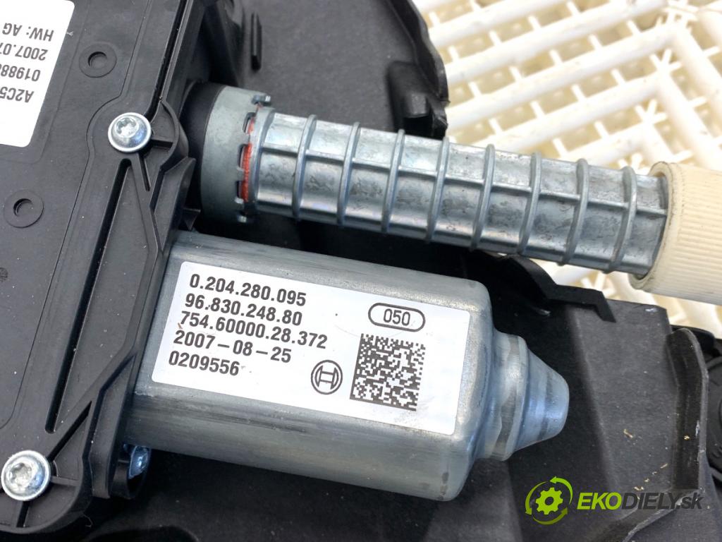 CITROEN C4 PICASSO I nadwozie wielkoprzestrzenne (MPV) 2007 80 kW 1.6 HDi 1560 BRZDA: ručný elektrický 9683024880 (Ručná brzda)