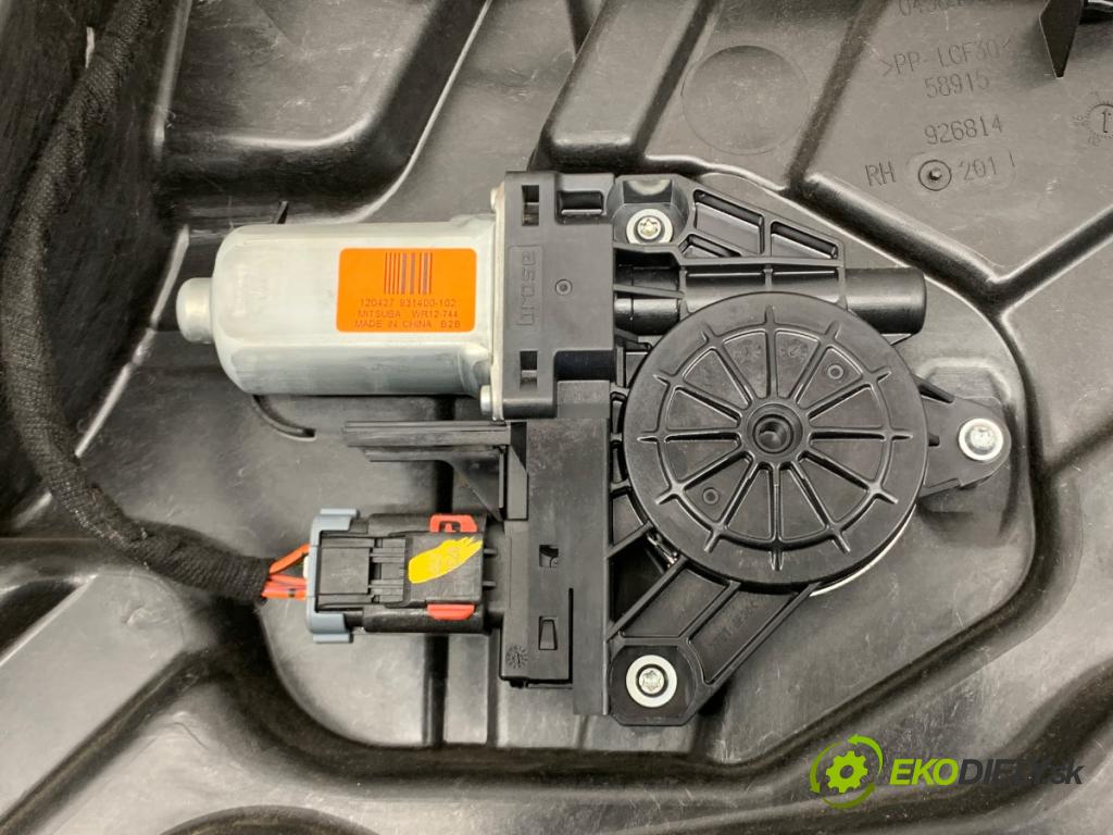 JEEP GRAND CHEROKEE WK SUV 2012 177 kW 3.0 CRD V6 4x4 2987 Mechanizmus okna pravy predný 931400-102