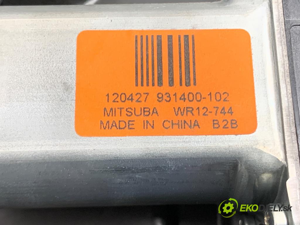 JEEP GRAND CHEROKEE WK SUV 2012 177 kW 3.0 CRD V6 4x4 2987 Mechanizmus okna pravy predný 931400-102