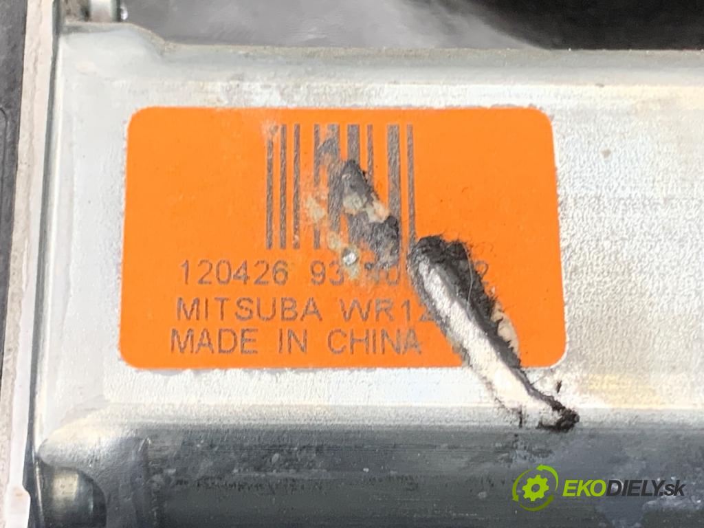 JEEP GRAND CHEROKEE WK SUV 2012 177 kW 3.0 CRD V6 4x4 2987 Mechanizmus okna ľavy predný