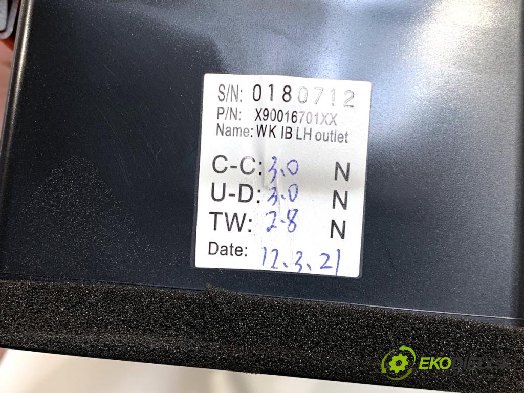 JEEP GRAND CHEROKEE WK SUV 2012 177 kW 3.0 CRD V6 4x4 2987 Mriežky kúrenia predný