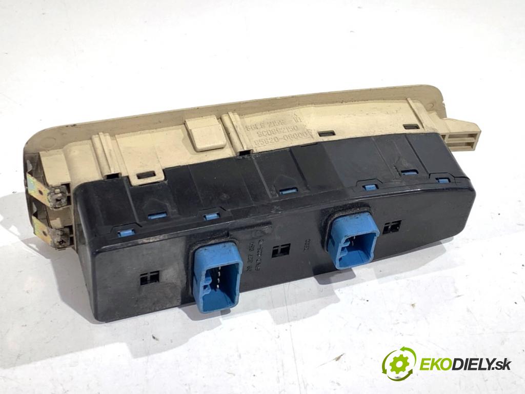 SSANGYONG REXTON SUV 2005 121 kW 2.7 Xdi 4x4 2696 Prepínač okien 85820-08000 (Prepínacie páčky pod volantom)