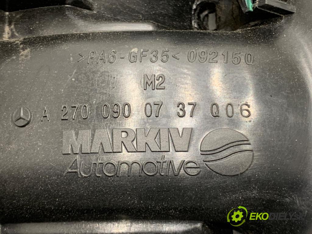 MERCEDES-BENZ W176 liftback 2017 90 kW A 180 (176.042) 1595 Potrubie sacie, sanie A2700900737 (Sacie potrubie)