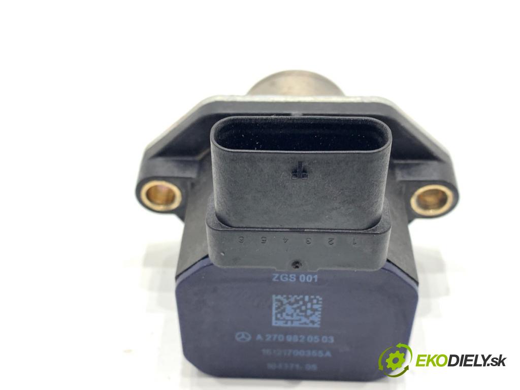 MERCEDES-BENZ W176 liftback 2017 90 kW A 180 (176.042) 1595 Ventil ELEKTROMAGNETICKÝ: A2709820503