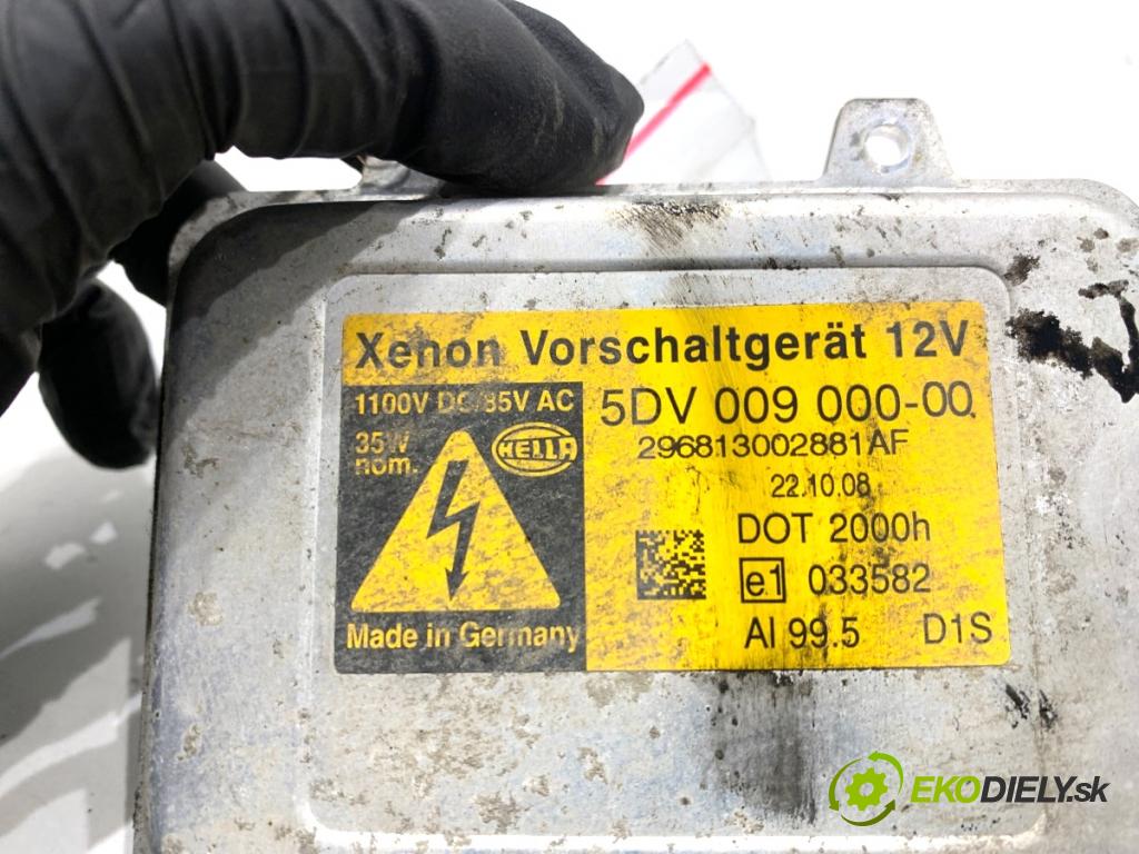 CITROEN C4 PICASSO I nadwozie wielkoprzestrzenne (MPV) 2007 100 kW 2.0 HDi 138 1997 Menič XENON 5DV009000-00 (Riadiaca jednotka xenónu)