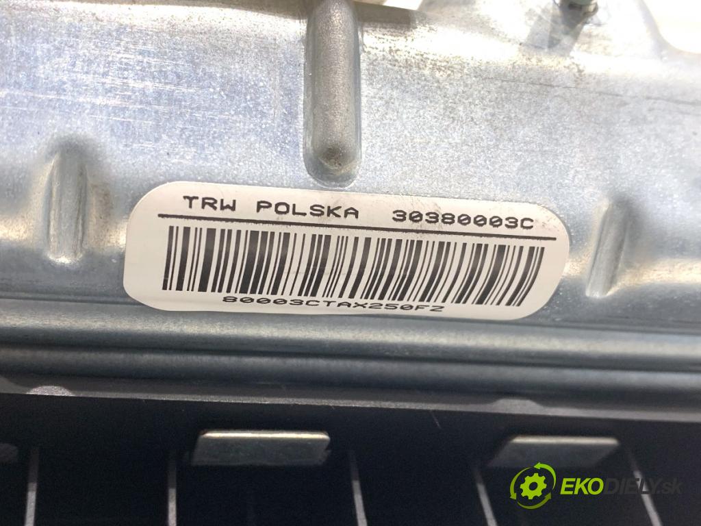 CITROEN C4 PICASSO I nadwozie wielkoprzestrzenne (MPV) 2007 100 kW 2.0 HDi 138 1997 AirBag koleno: 96600568ZD