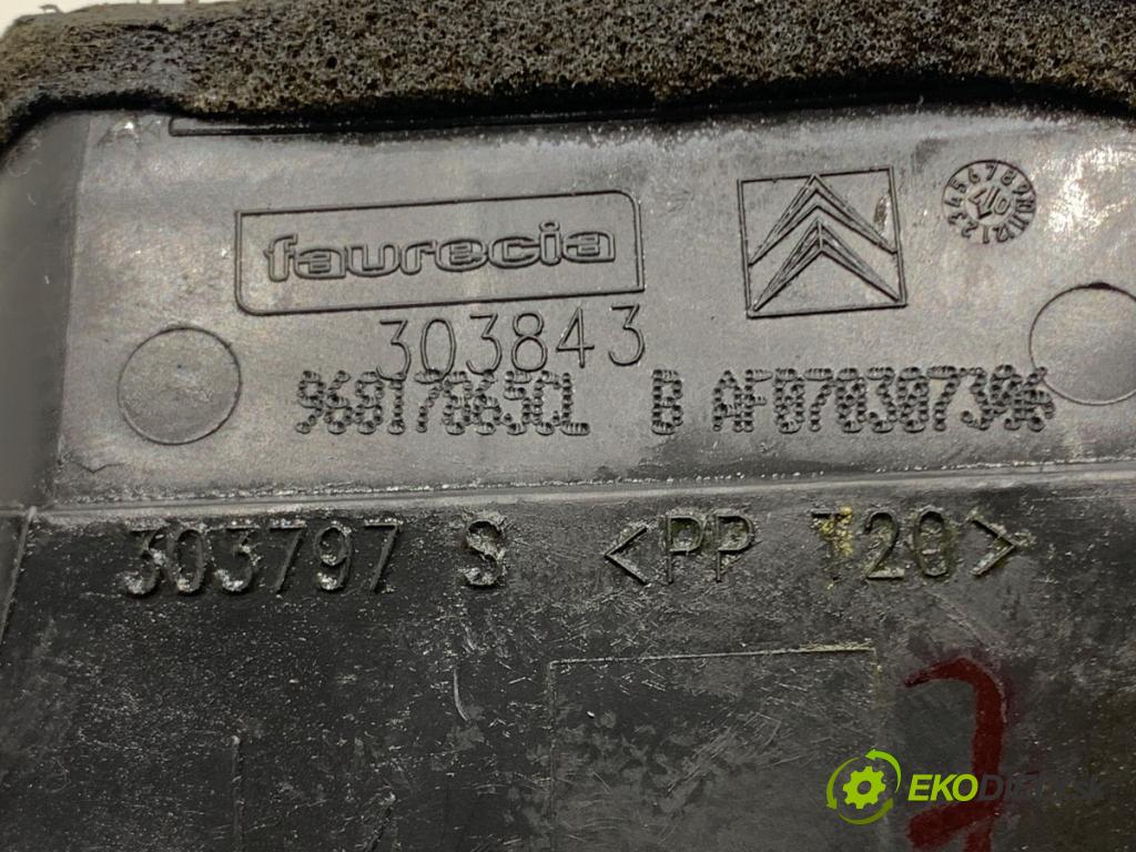 CITROEN C4 PICASSO I nadwozie wielkoprzestrzenne (MPV) 2007 100 kW 2.0 HDi 138 1997 Panel ovládania kúrenia 9659627577 (Prepínacie páčky pod volantom)