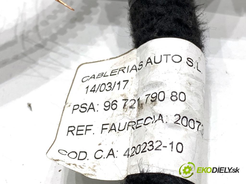 CITROEN C4 II liftback 2017 81 kW 1.2 THP 110 1199 Káblovačka PDC zad 9672179080