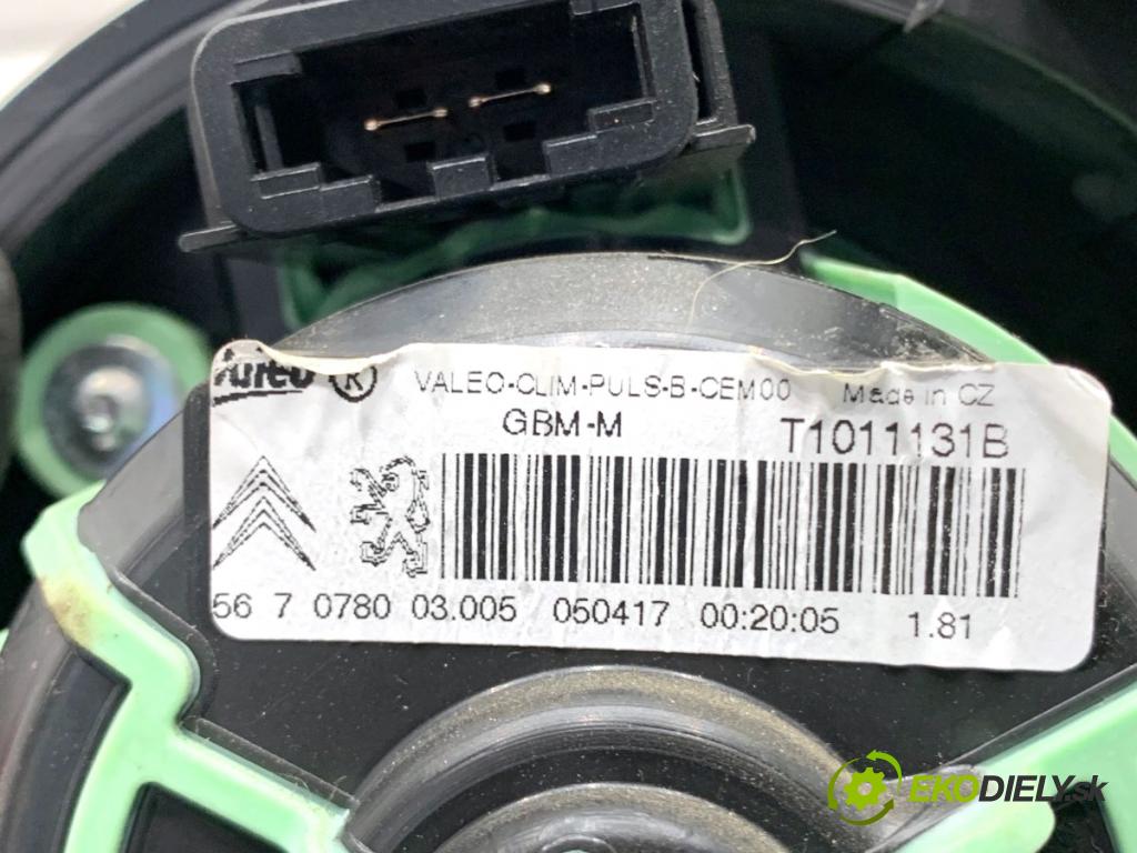 CITROEN C4 II liftback 2017 81 kW 1.2 THP 110 1199 ventilátor kúrenia T1011131B