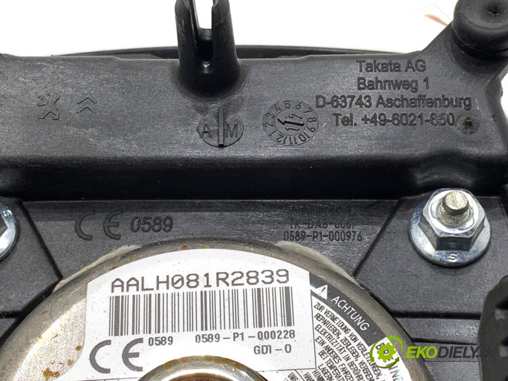 CITROEN C4 II liftback 2017 81 kW 1.2 THP 110 1199 AirBag volantu 96871568ZD (Airbag)