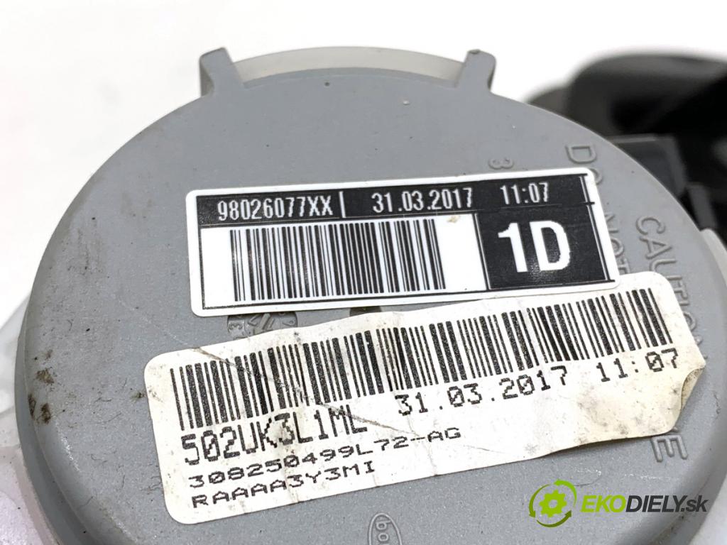 CITROEN C4 II liftback 2017 81 kW 1.2 THP 110 1199 Držiak BEZPEČNOSŤ pravy predný 98026077XX