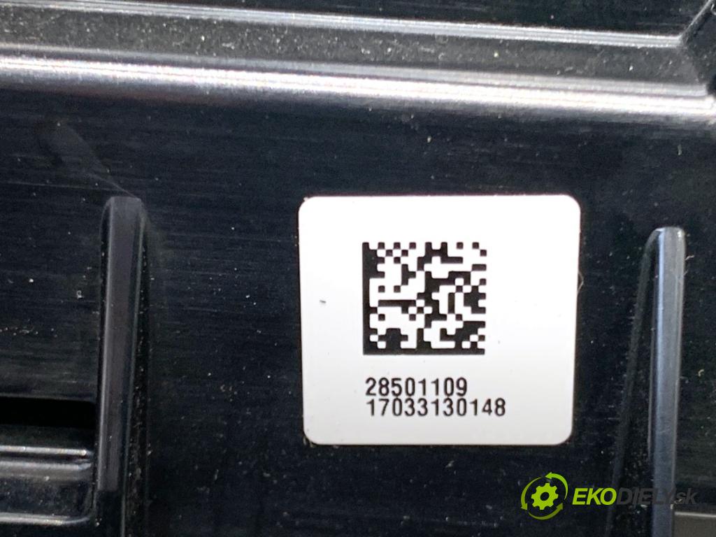 CITROEN C4 II liftback 2017 81 kW 1.2 THP 110 1199 Panel ovládania kúrenia 98100092XF (Prepínacie páčky pod volantom)
