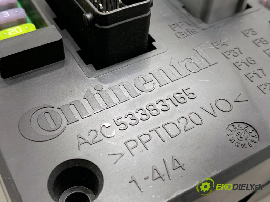 CITROEN C4 II liftback 2017 81 kW 1.2 THP 110 1199 Modul BSI 9806687980 (Poistková skrinka)