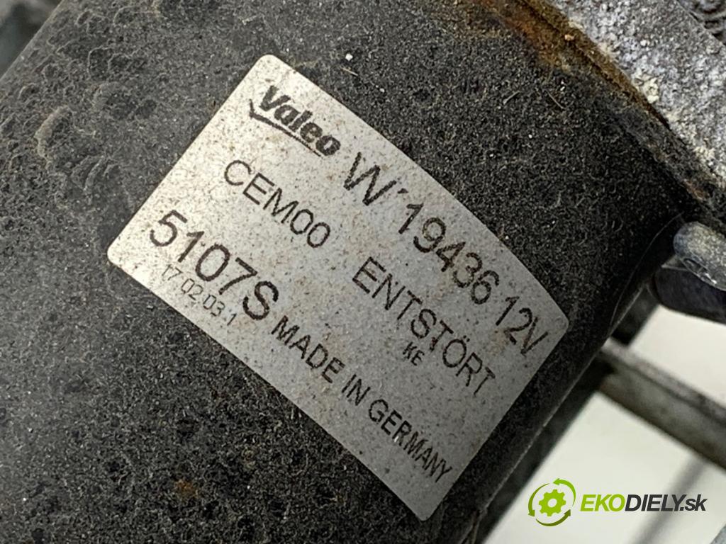 CITROEN C4 II liftback 2017 81 kW 1.2 THP 110 1199 Mechanizmus stieračov predný W19436 (Motorček stieračov predný)