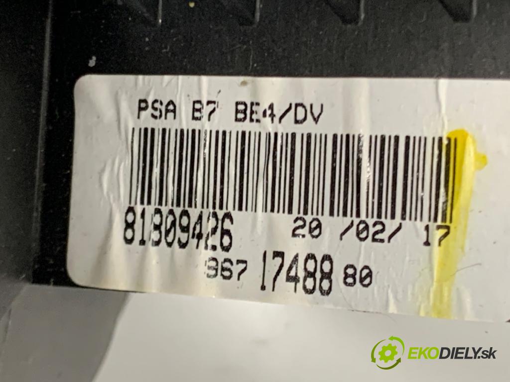 CITROEN C4 II liftback 2017 81 kW 1.2 THP 110 1199 Kulisa 9671748880 (Rýchlostná páka (kulisa))