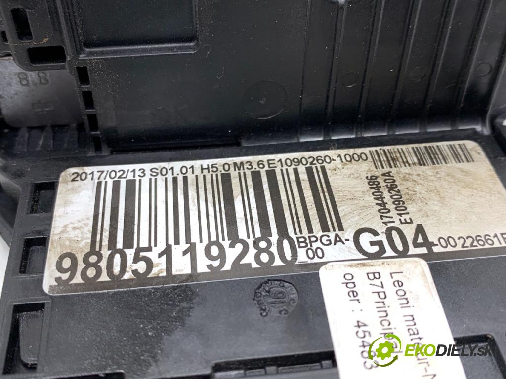 CITROEN C4 II liftback 2017 81 kW 1.2 THP 110 1199 svorka plus 9805119280