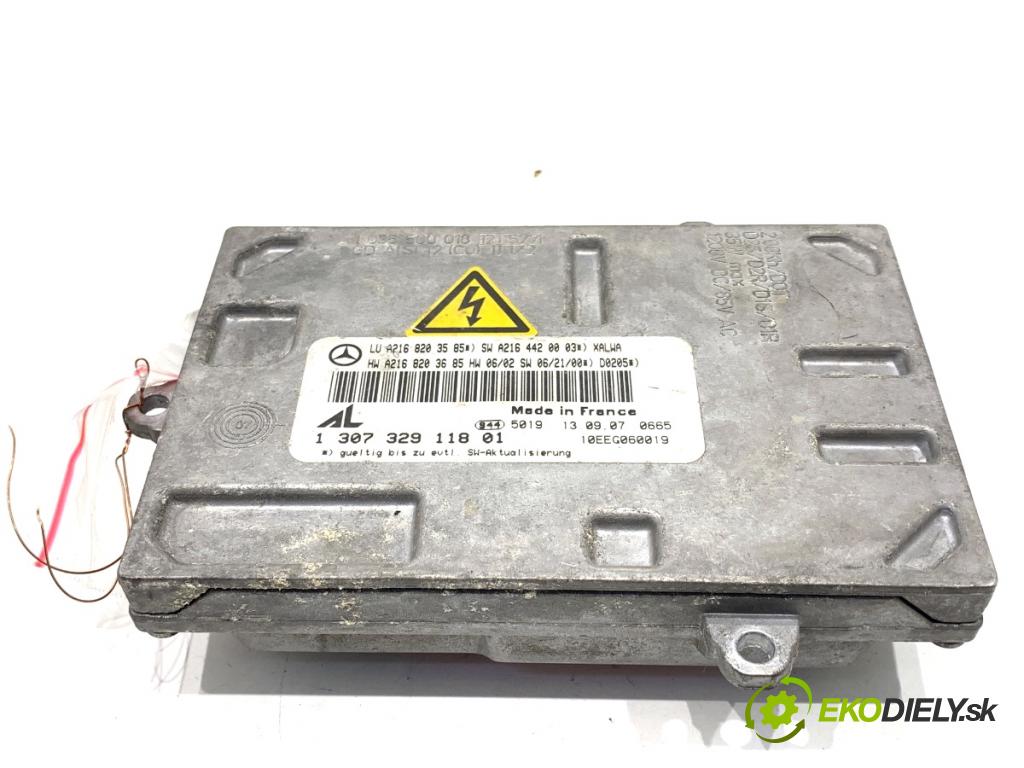 MERCEDES-BENZ W221 sedan 2007 173 kW S 320 CDI (221.022, 221.122) 2987 Menič XENON A2168203585 130732911801 (Riadiaca jednotka xenónu)