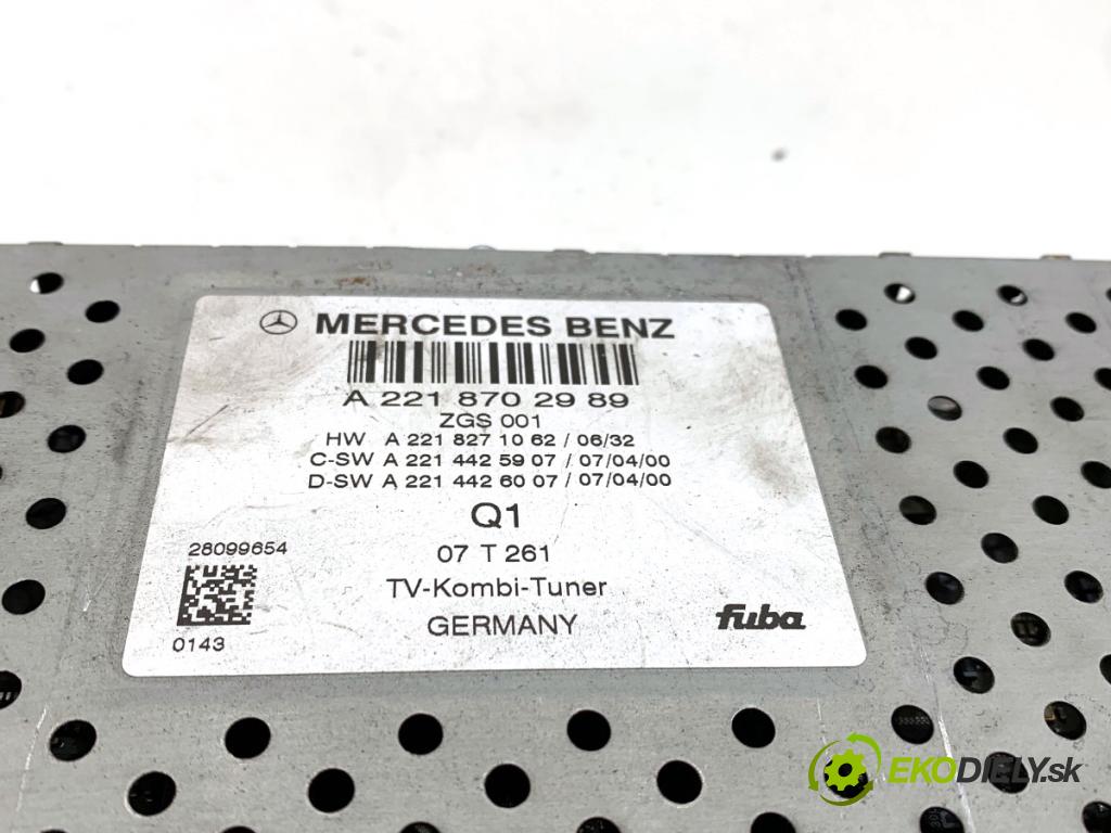 MERCEDES-BENZ W221 sedan 2007 173 kW S 320 CDI (221.022, 221.122) 2987 TUNER radia A2218702989