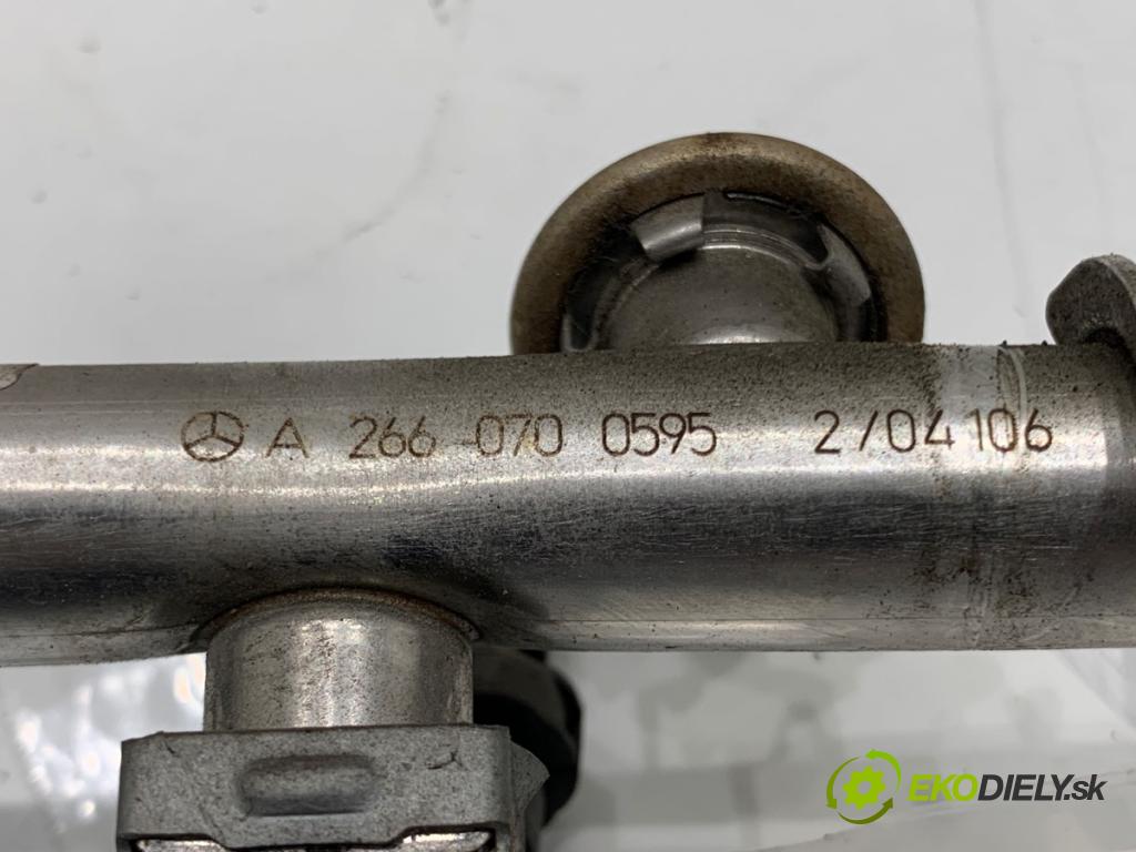 MERCEDES-BENZ W169 liftback 2006 85 kW A 170 (169.032, 169.332) 1699 lišta vstřikovací A2660700595 (Vstřikovací lišta)