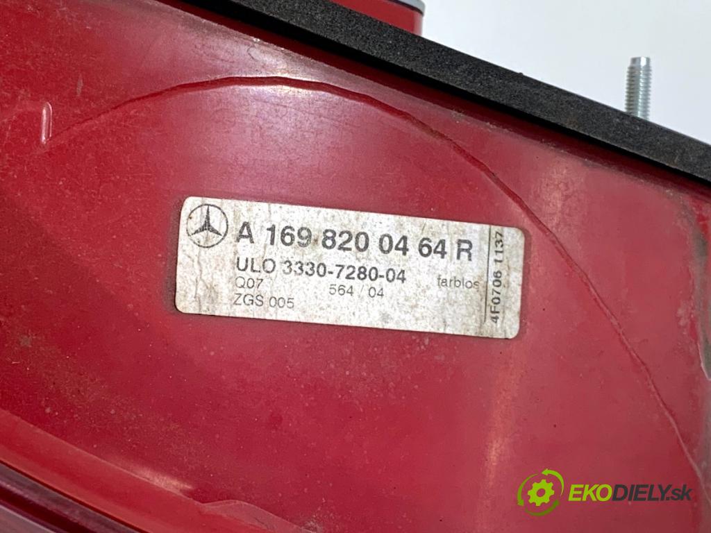 MERCEDES-BENZ W169 liftback 2006 85 kW A 170 (169.032, 169.332) 1699 Svetlo pravy zad A1698200464