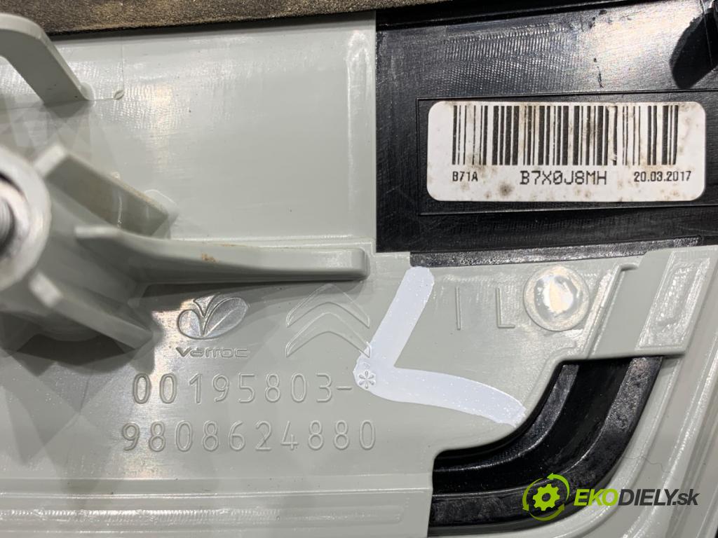 CITROEN C4 II liftback 2017 81 kW 1.2 THP 110 1199 Svetlo zad ľavá strana vnútorná 9808624880 (Kľučka dverí ostatné)