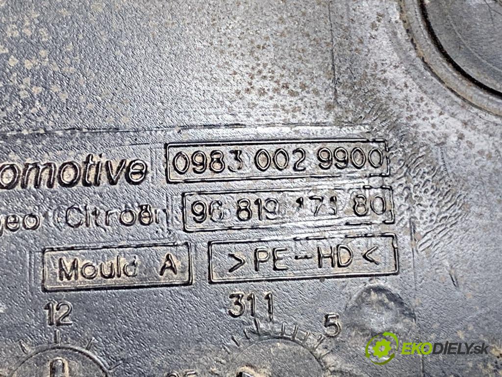 CITROEN C5 III sedan 2010 103 kW 2.0 HDi 140 1997 Nádržka DPF 9681917180