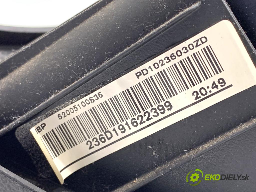 CITROEN C5 III sedan 2010 103 kW 2.0 HDi 140 1997 AirBag koleno: 96824626ZD