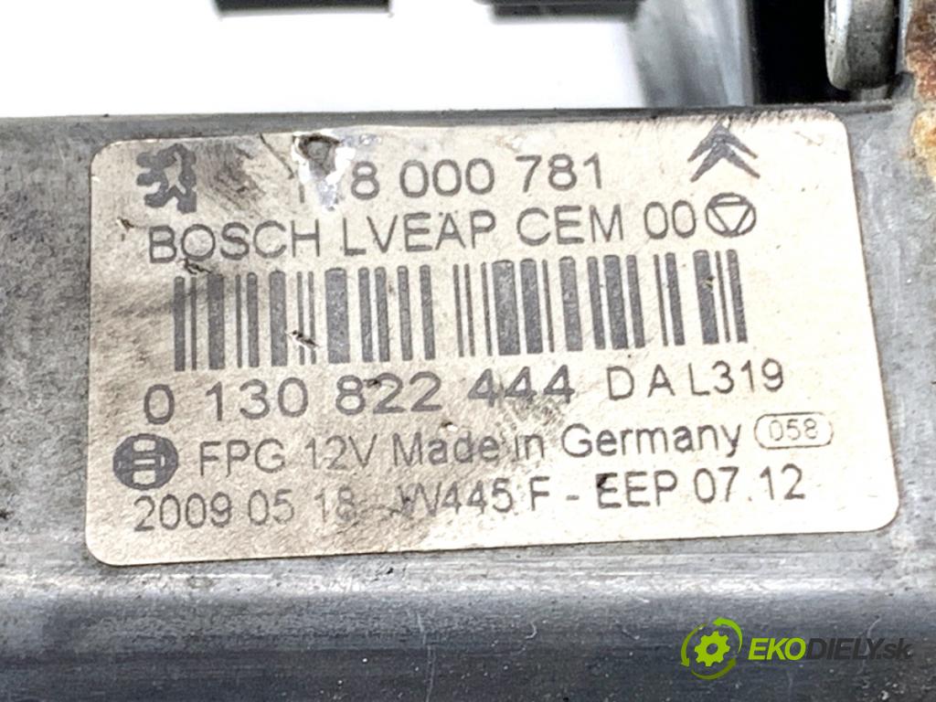 CITROEN C5 III sedan 2010 103 kW 2.0 HDi 140 1997 Mechanizmus okna ľavy predný 0130822444