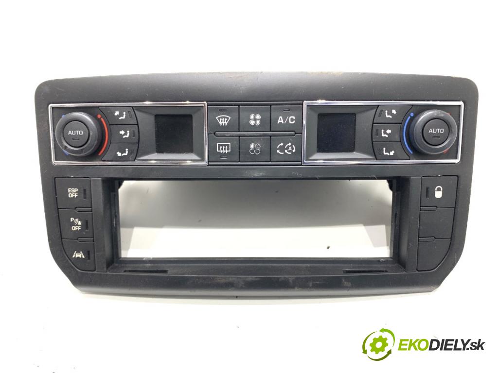 CITROEN C5 III sedan 2010 103 kW 2.0 HDi 140 1997 Panel ovládania kúrenia 96829415ZD (Prepínacie páčky pod volantom)