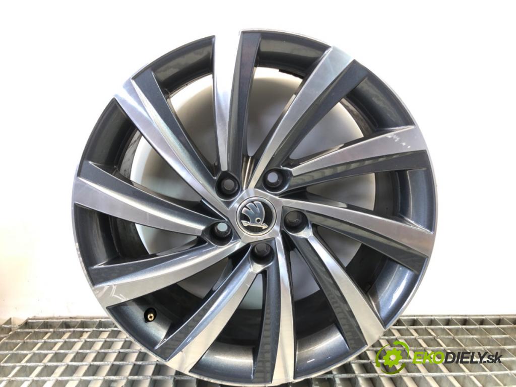 SKODA OCTAVIA IV liftback 2023 140 kW 2.0 TSI 4x4 1984 disky HLIÍK: 18 7.5J ET48 5E3601025AS 5E3601025J