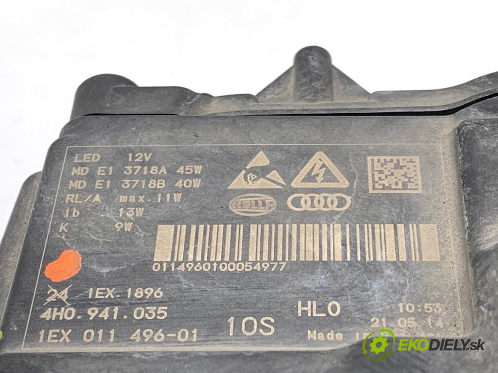 AUDI A8 D4 sedan 2014 283 kW 4.2 TDI quattro 4134 Svetlomet ľavy predný PLNÉ: LED 4H0941035