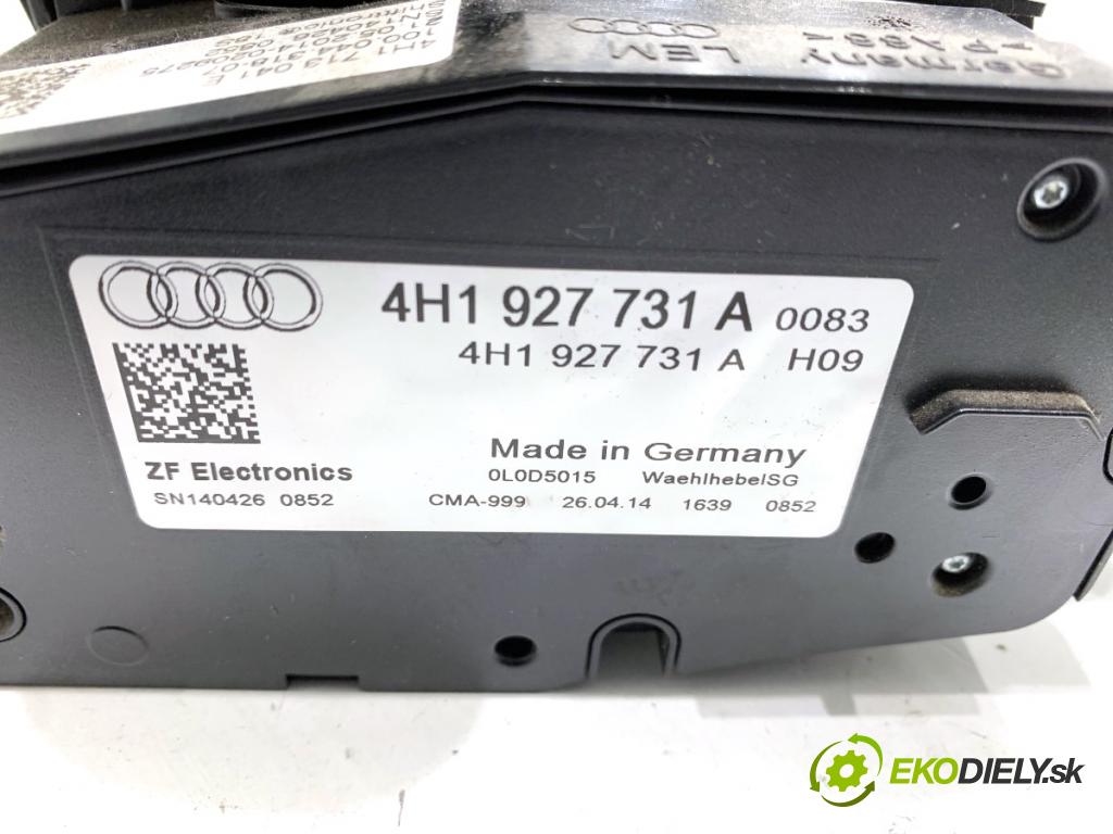 AUDI A8 D4 sedan 2014 283 kW 4.2 TDI quattro 4134 Kulisa 4H1927731A (Rýchlostná páka (kulisa))