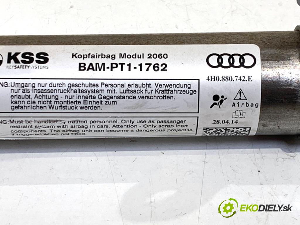 AUDI A8 D4 sedan 2014 283 kW 4.2 TDI quattro 4134 Stropný pravy 4H0880742E