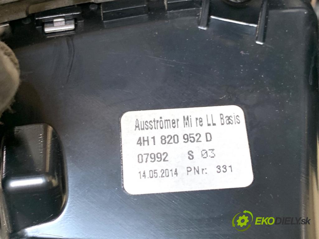 AUDI A8 D4 sedan 2014 283 kW 4.2 TDI quattro 4134 Mriežky kúrenia predný stredna 4H1857212 4H1820952D